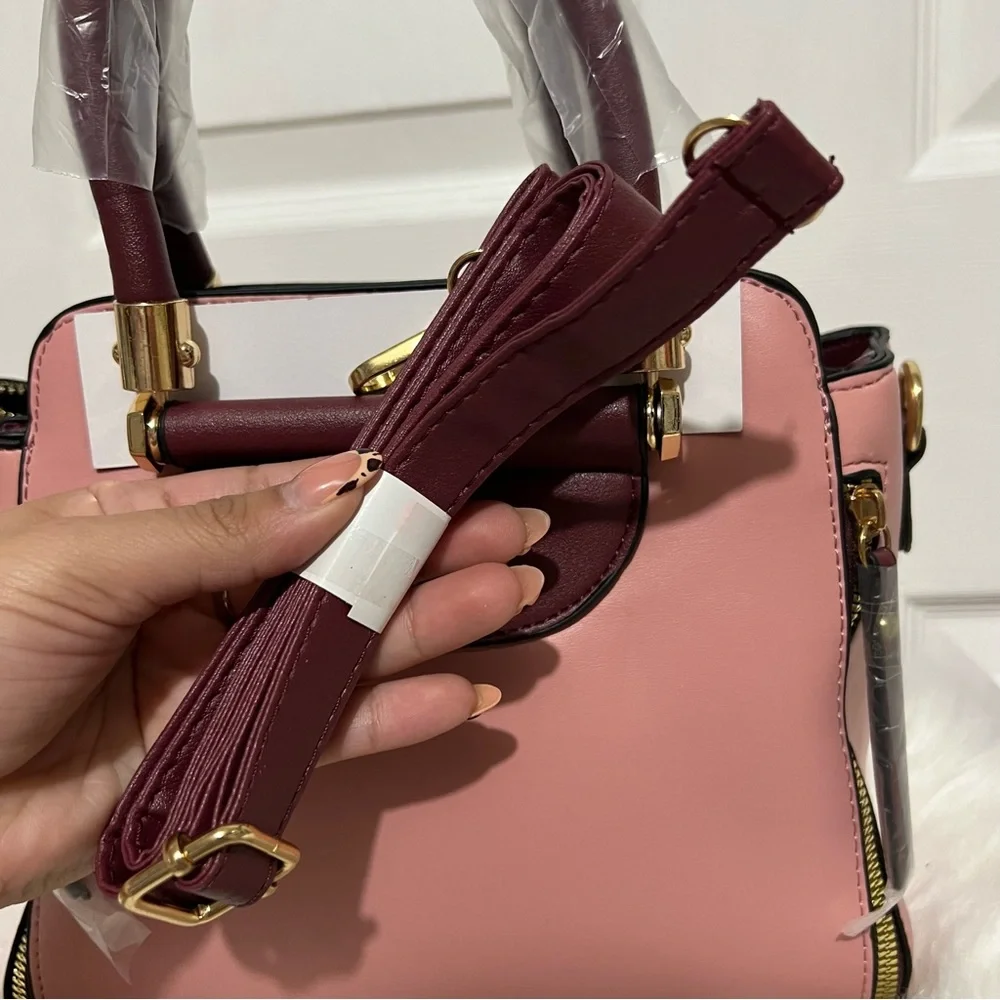 💗 *NEW* Pink‎ and Burgundy Women's Handbag